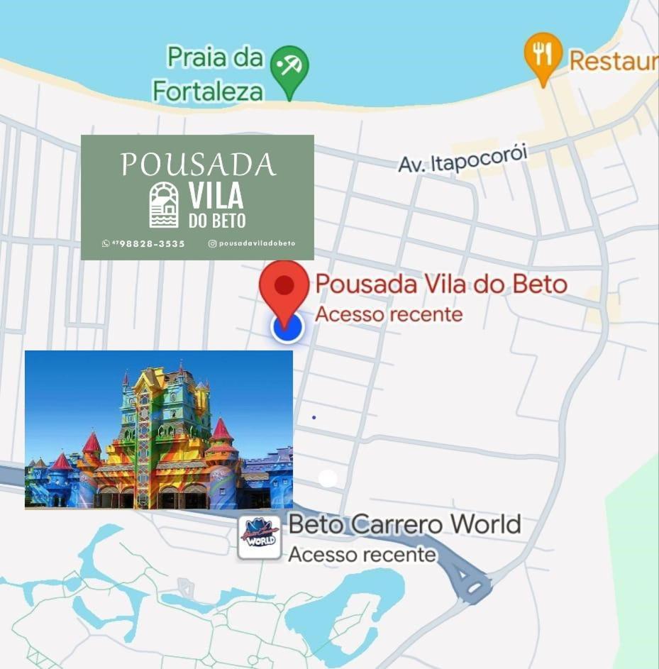 Pousada Vila Do Beto Penha  Exteriér fotografie